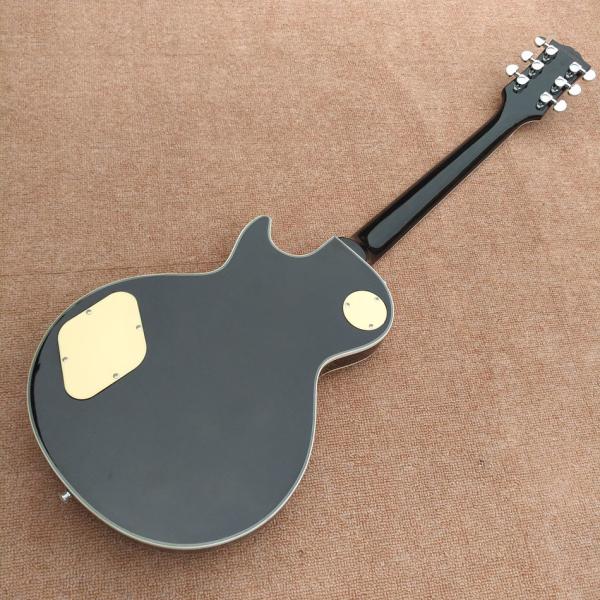 New high-quality custom LP electric guitar with Humbucker*3 pickups, Ebony fingerboard Flame Maple Top guitar, free ship