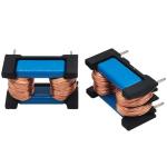Toroidal nanocrystalline toroidal core differential mode choke coil inductor