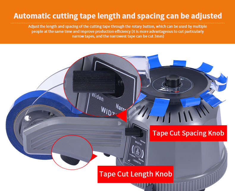 Accurate Electric Packing Tape Dispenser Zcut 2 Anti Static ABS