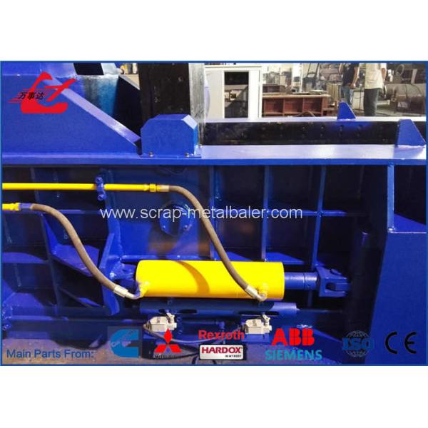 WANSHIDA Hydraulic Scrap Metal Tyre Wire Steel Baling Press Compactor Baler Machine For Sale