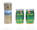Food Grade Gift Wrap Tin Beer Cans Empty Metal Wine Bottle Tin Box Packaging