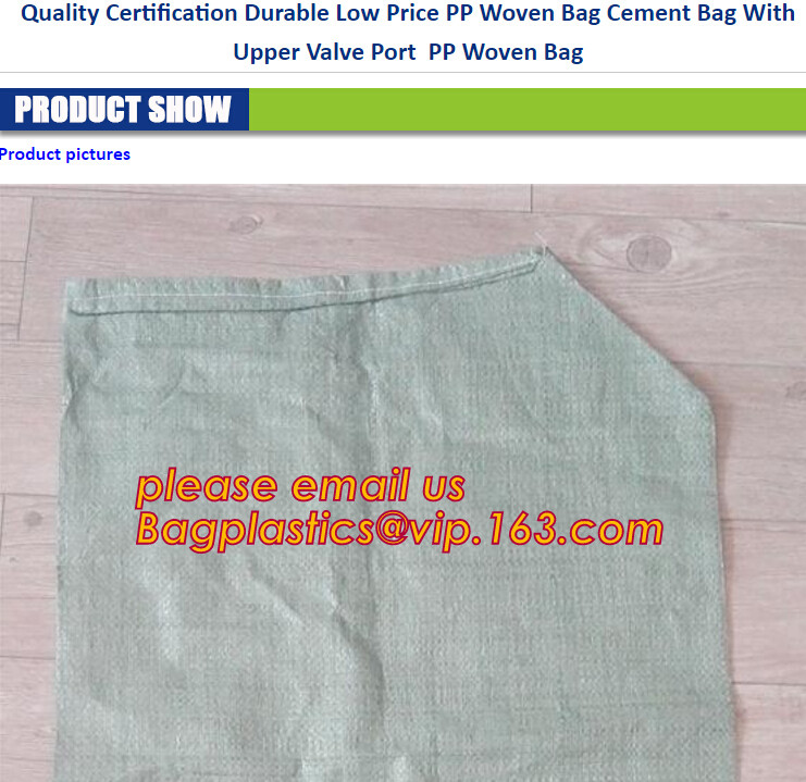 Hot Selling Kraft Paper PP Woven Plastic Cement Valve Bag For 25Kg,kraft paper laminated pp woven sandwich bag for logis