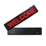 Single Color Running Text LED Display / P10 Dip LED Module 140degree