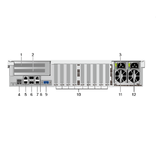 Intel Xeon 5220 Huawei GPU Server 2488H V5 For Virtualization HPC Database