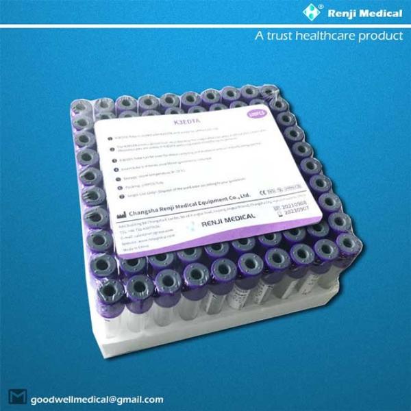 3ml 5ml 7ml Disposable Vacuum Blood Collection Tube Adult / Pediatric Type