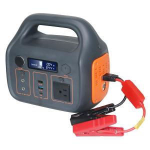 China 2022 Hot Product off Grid Energy System 220v 300w Lithium Portable Solar Power Station with Jump Start on sale