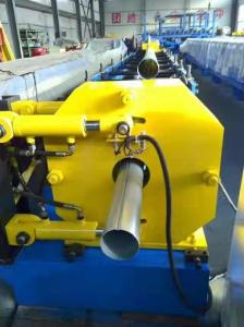 Steel Downspout Pipe Roll Forming Machine Custom Color Energy Saving