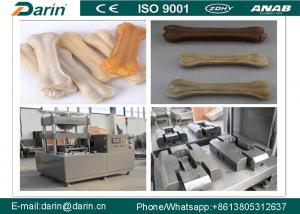 China Pet Food Machinery Pet Chewing Bone With Cowhide , Pigskin Or Sheepskin As Material wholesale