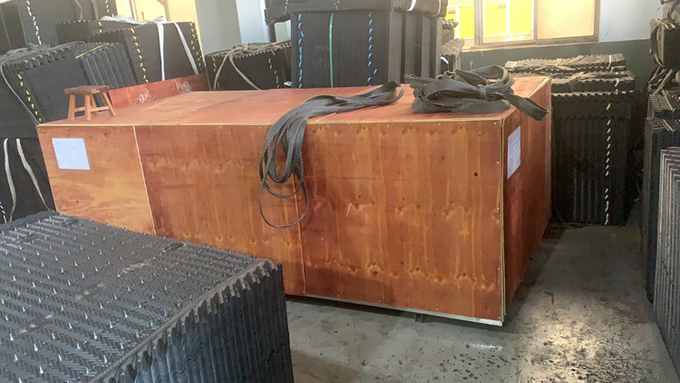 Induced Draft Cooling Tower Fill Material Cooling Tower Fill Pack Counter Flow 610mm 8