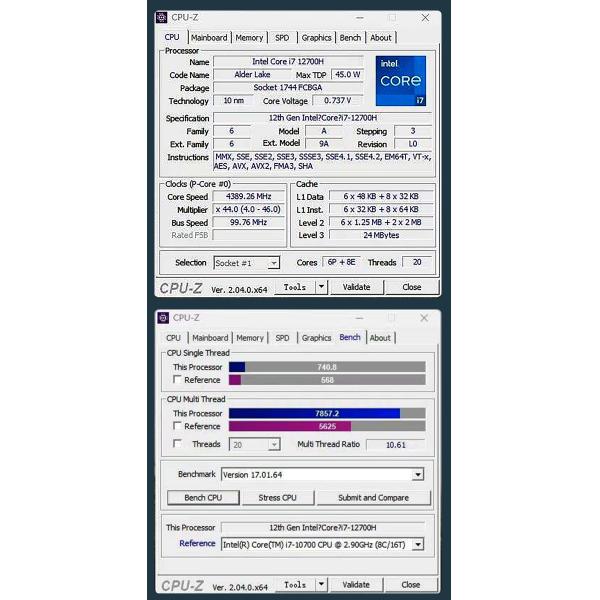 Gaming PC Desktops Motherboard Set With Onboard CPU Core Kit I7 12650H