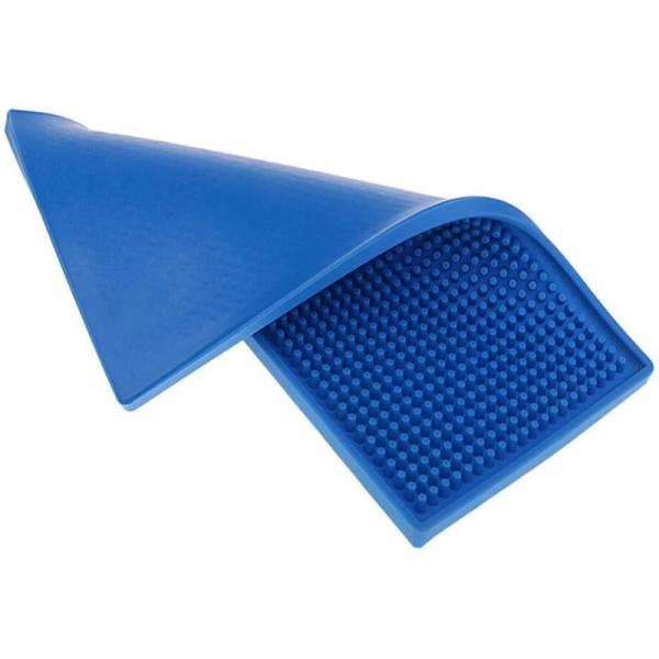 BM-006 Disposable Bar Mats Blue Rubber Counter Top Serving Mat