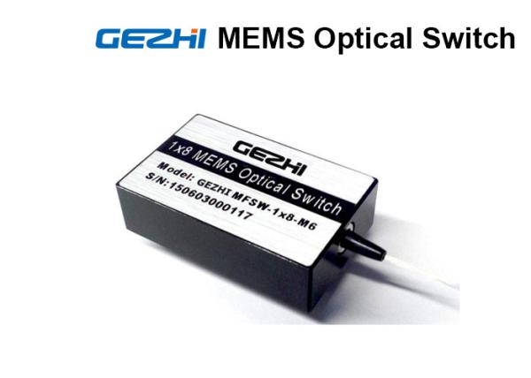 Quality Single Mode 1x8 MEMS Optical Switches Mini 850nm For DWDM networks for sale