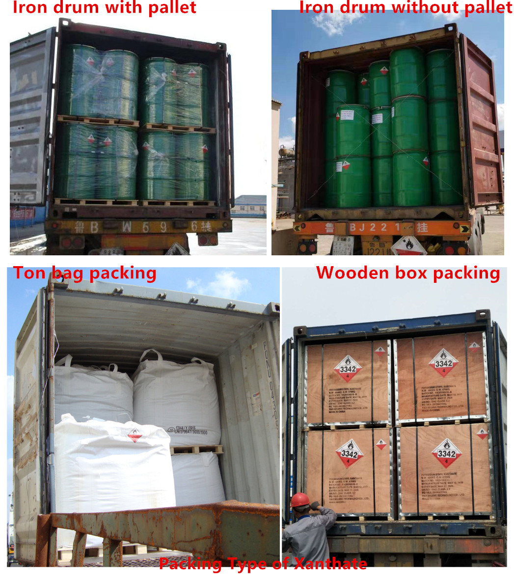 Efficient Potassium Amyl Xanthate 90% PAX Mining Xanthate Flotation Collector