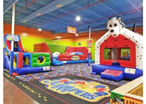China 4*4m Inflatable Kids Playground , Customized Inflatable Indoor Park wholesale