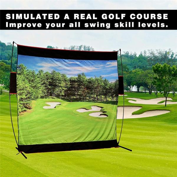 Fiberglass Golf Hitting Net 3.5FT Hitting Practice Net Durable Long