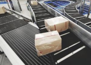 China Cross Belt Conveyor Sorting Systems ASRS MHS Many Sorting Outlets wholesale