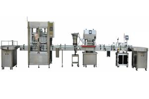 China Automatic Bottle Water Washing Filling Capping Labeling Machine Electronic Cigarette Liquid Filling Production Line wholesale