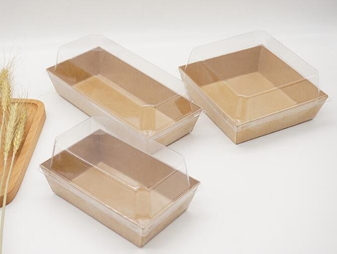kraft paper sandwich box with window ,triangle sandwich box for packaging,Cardboard Box With Clear Window Burger Sandwic