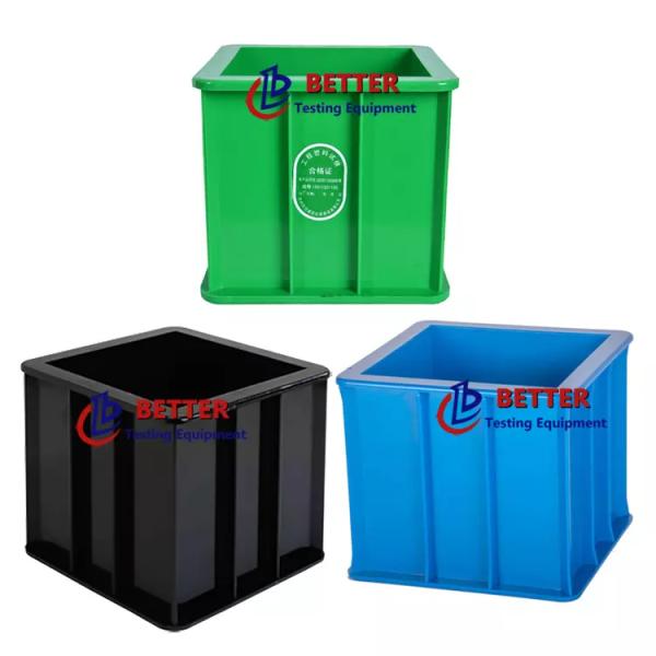 Lightweight EN 12390-1 Concrete Testing Equipment Plastic Cube Mould 150mm