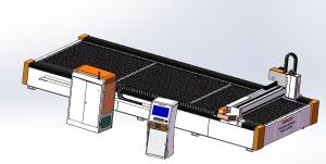 High-Precision Single-Table Fiber Laser Cutter 6kW–50kW IPG/CYPCUT 6000E EU/US/Chile