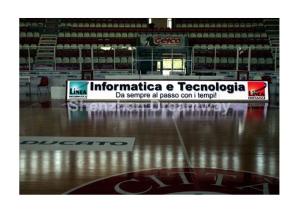 PH10 1R1G1B Perimeter LED Display Screen With video processor , Surrounding Stadium LED Display