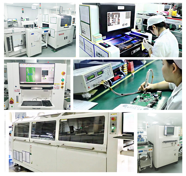 Double Sided Blank Pcb Board Etching Monitor Sensor SMT THT Manufacturing