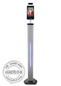 China EU Health Code Identification Smart Facial Recognition Thermometer Body Mask Temperature Detection wholesale