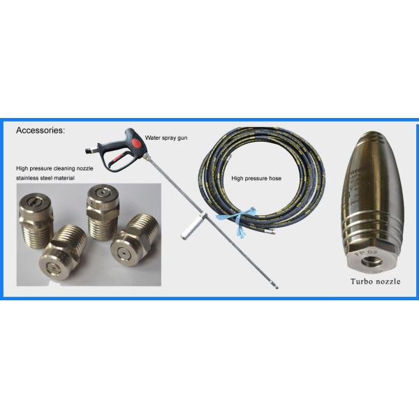 300bar Mobile High Pressure Water Jet Cleaner 15kw Electric Motor Drive