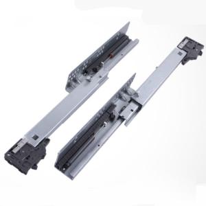 45kg Soft Close Drawer Slide Rail 18 Inch 100lb Telescopic Drawer Runners For Cabinet