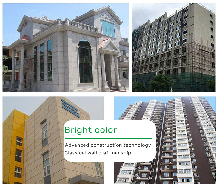 NEWNESS Direct Supply Rock Effect Outside Wall stone Paint in Brush Application Method