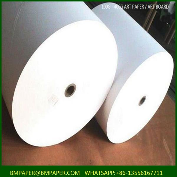 Quality Wood Pulp Pulp Material and Chemical Pulp Pulping Type Couche Paper for Printing for sale
