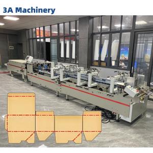 China Easy to Operate CQT-900 Folding Boxes Machine Crash Lock Bottom Folder Gluer Machine Paper Folder Machine wholesale