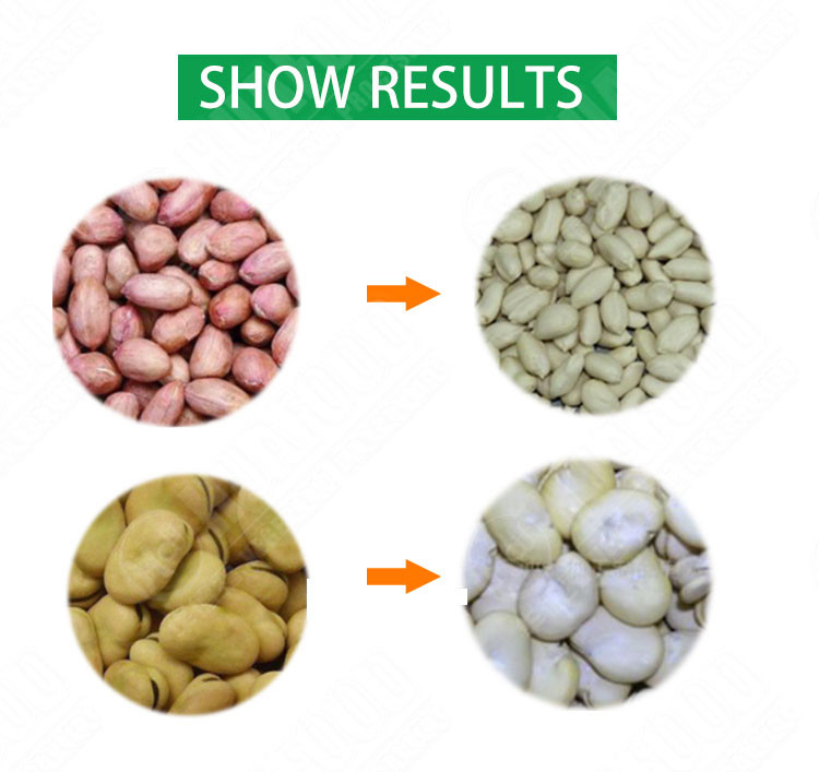 Cedar Nut Automatic Food Processing Machines Shelling Pine Nut Peeling Machine