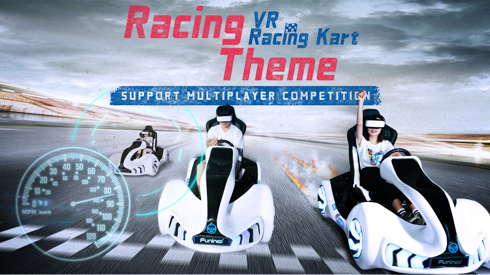 9dvr race games machine VR Karting Racing Car Game Machine with VR Helmet