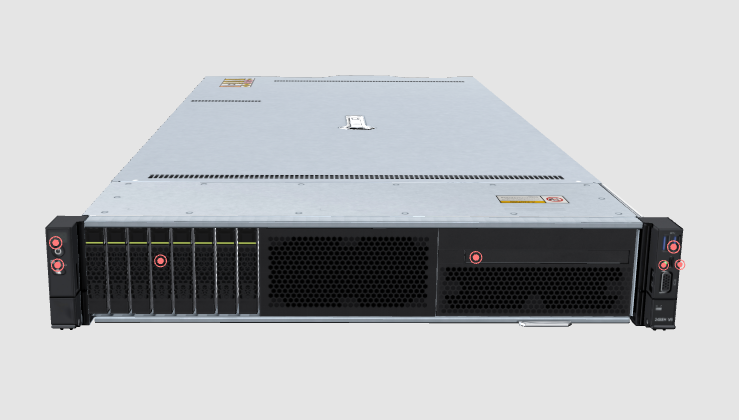 Rack 2288HV6 Dual 25*2.5/Xeon Gold 6336Y 2.4GHz/24-Core*2/DDR4 Servers With In Rack