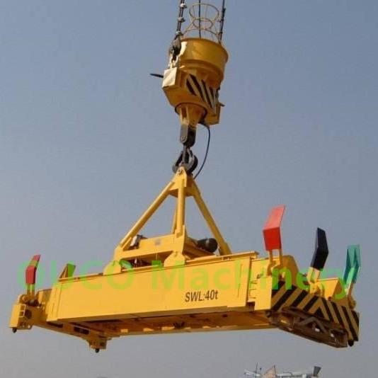 Quality 40ft Telescopic Full Auto Container Lifting Spreader heavy duty for sale