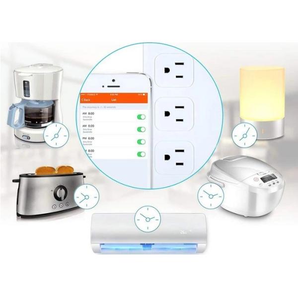 Wifi Smart Extension Socket Plug Mobile Remote Controlled Wifi Smart Home Plug