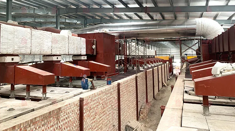 Industrial Tunnel Kiln for Clay Brick/Ceramic Making Firing-Automatic Temperature Control
