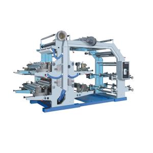 China Multi Color Stack Middle Speed Paper printing plastic printing Flexo Printing Machine wholesale