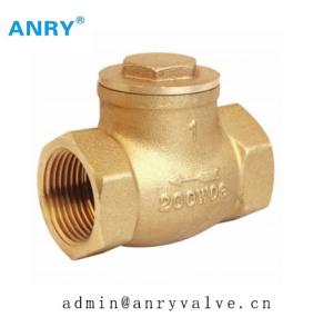 China DN50 Water Brass Check Valve Block Reverse Flow wholesale