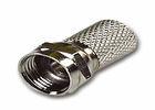 F Plug RF Antenna Connector Copper Twist On F Connector RG6 For TV