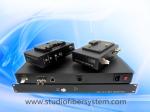 Panasonic ROP over fiber system with &Datavideo ITC-100 intercom in OB VAN