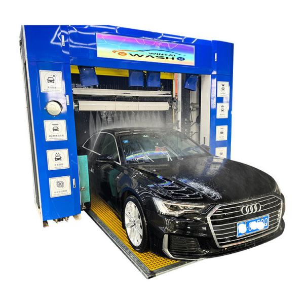 Quality Automatic Rollover Car Wash System Galvanized Steel With Drying System for sale