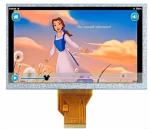 7 Inch RGB LCD display with 450nits Brightness and 800*480 Resolution