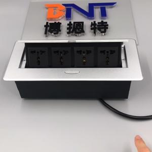 China multi functional desktop power pop up socket/desk socket hidden outlets for office wholesale