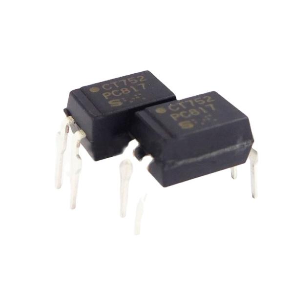 Quality Sensor Connectors High output current capacity Optocoupler PC817C SHARP DIP 4 Wide operating frequency for sale