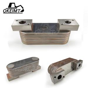 High performance diesel engine truck parts automobile K19 oil cooler kit 3201785