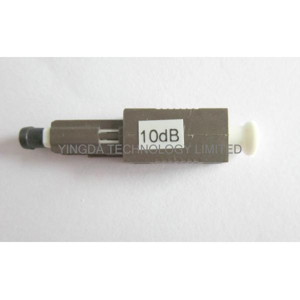 Plastic MU Build Out 7dB Fiber Fixed Optical Attenuator Plug - in Type MU 10dB