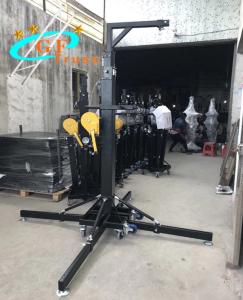 China 5.5m Max Height Elevator Line Array Truss Crank Speaker Stand wholesale