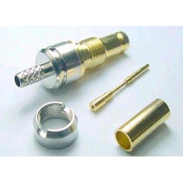Female 1.0/2.3 crimp connector